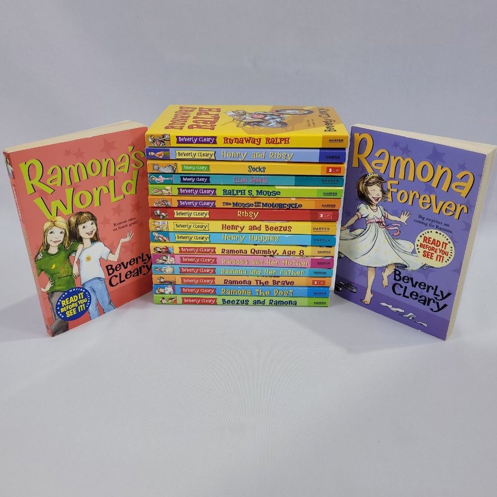 Ramona Quimby 17 Softcover Kids Book Lot by Beverly Cleary
